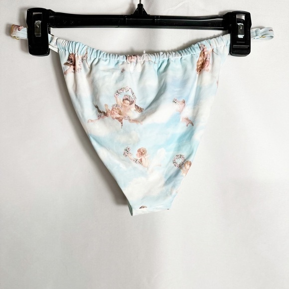 NWT WeWoreWhat BABV ANGELS RUCHED BOTTOM - Picture 4 of 4